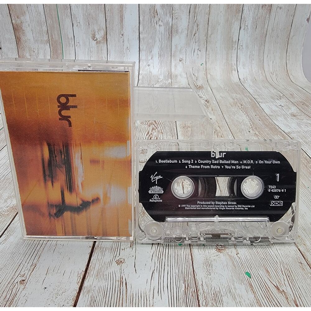 1997 Blur Self-Titled Rock Music 1st Press Cassette Tape